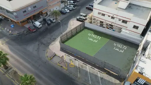 أرضين تجارية بحي الثقبة الخبر